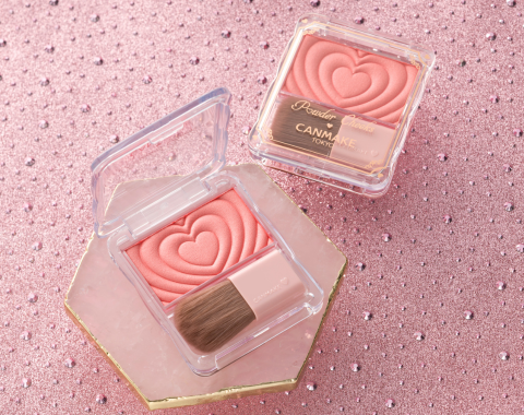 【新色お試し】パウダーチークスからジューシーコーラル登場💖（1枚目）