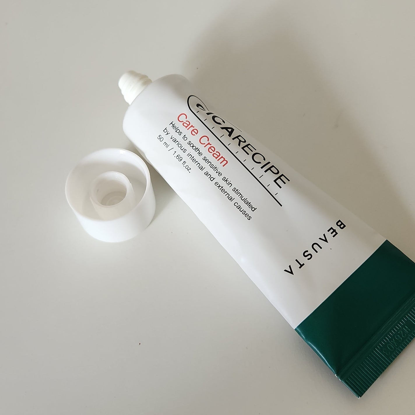 CICA ケアクリーム/BEAUSTA/フェイスクリームを使ったクチコミ(1枚目)