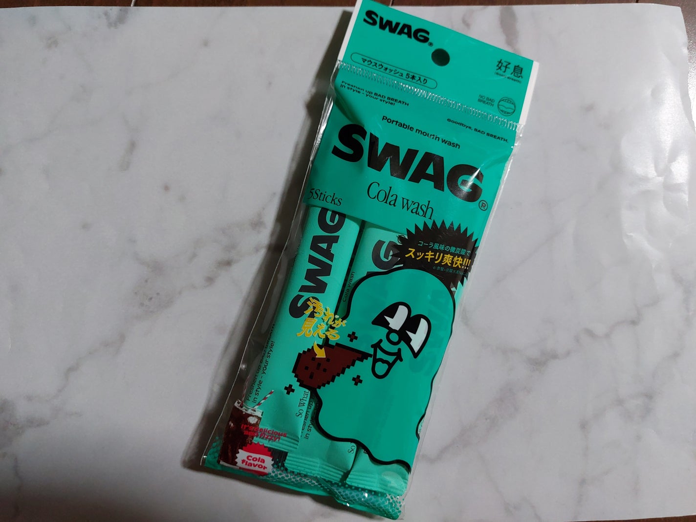 スワッグ コーラウォッシュ/SWAG/マウスウォッシュ・スプレーを使ったクチコミ(4枚目)