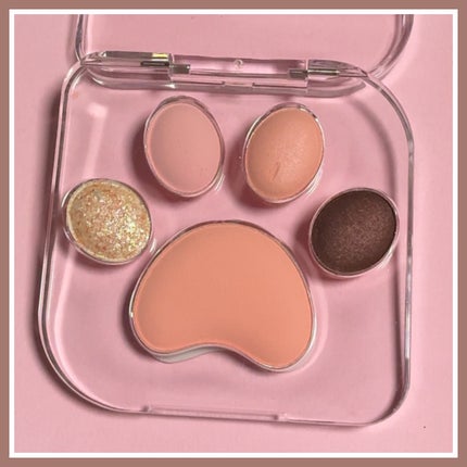 ミャオパウズアイシャドウパレット/MilleFée/アイシャドウパレットを使ったクチコミ(4枚目)