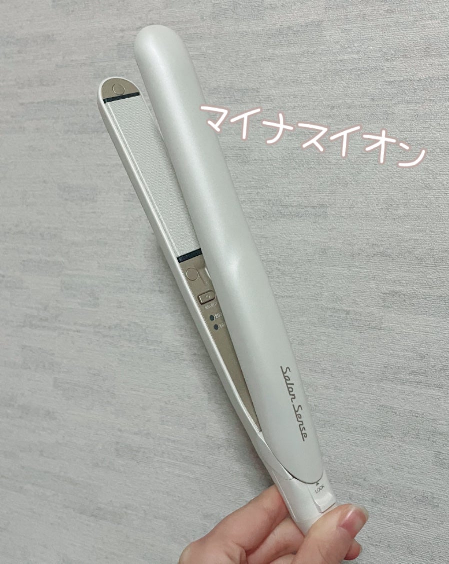 サロンセンス マイナスイオン ストレートアイロン/KOIZUMI/ストレートアイロンを使ったクチコミ(1枚目)