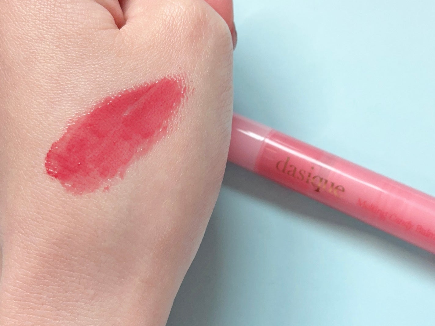 メルティングキャンディーバーム/dasique/口紅を使ったクチコミ(3枚目)