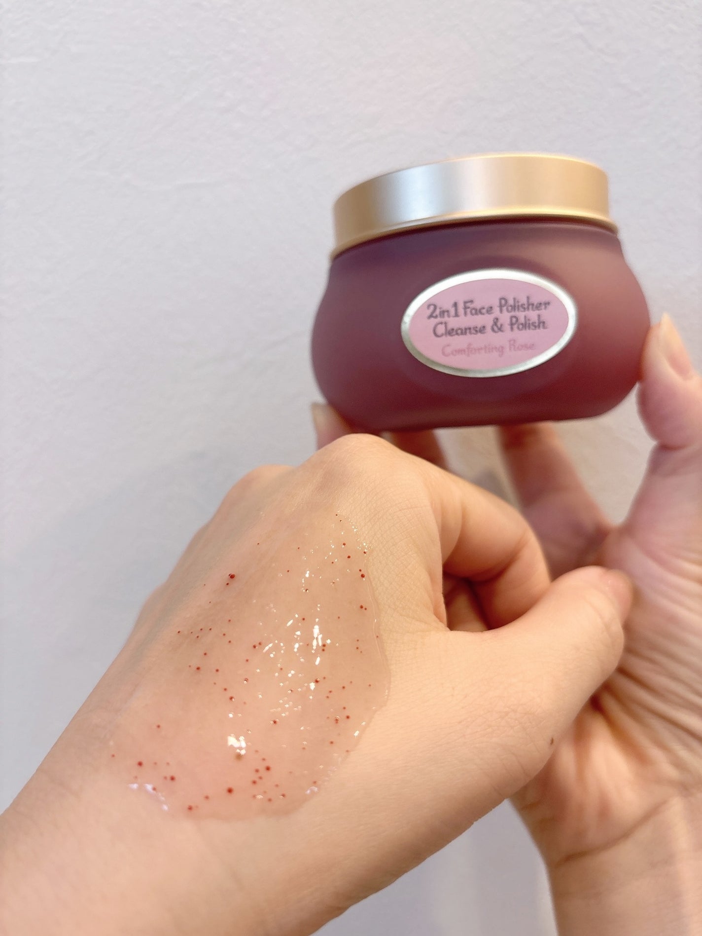 フェイスポリッシャー コンフォーティング・ローズ/SABON/スクラブ・ゴマージュを使ったクチコミ(8枚目)