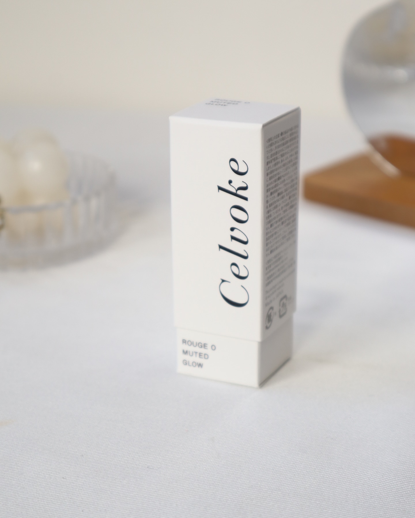 セルヴォーク ルージュ オー ミューテッドグロウ/Celvoke/口紅を使ったクチコミ（3枚目）