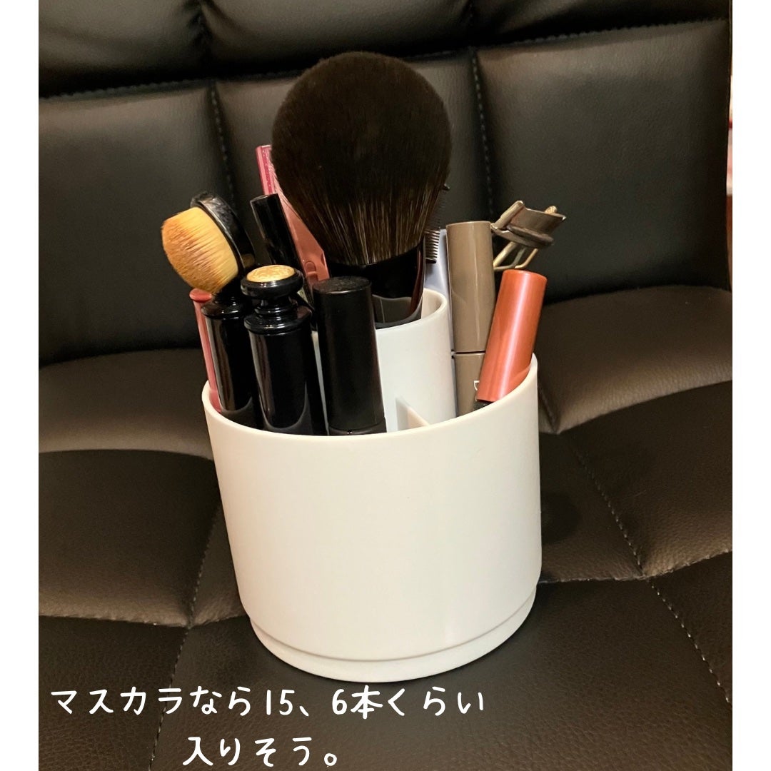 回転できる収納ケース/DAISO/その他を使ったクチコミ(3枚目)