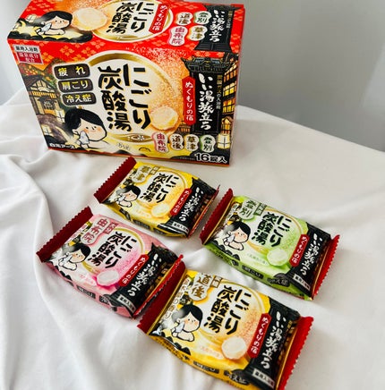 にごり炭酸湯 ぬくもりの宿/いい湯旅立ち/炭酸系入浴剤を使ったクチコミ(1枚目)