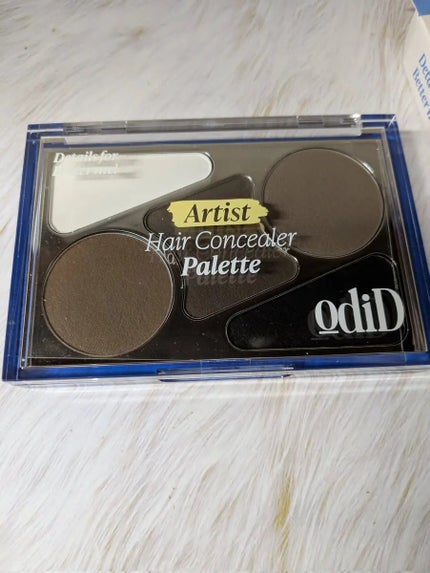 ヘアコンシーラーパレット&アーティスト デュアルブラシ/odiD/その他スタイリングを使ったクチコミ(2枚目)