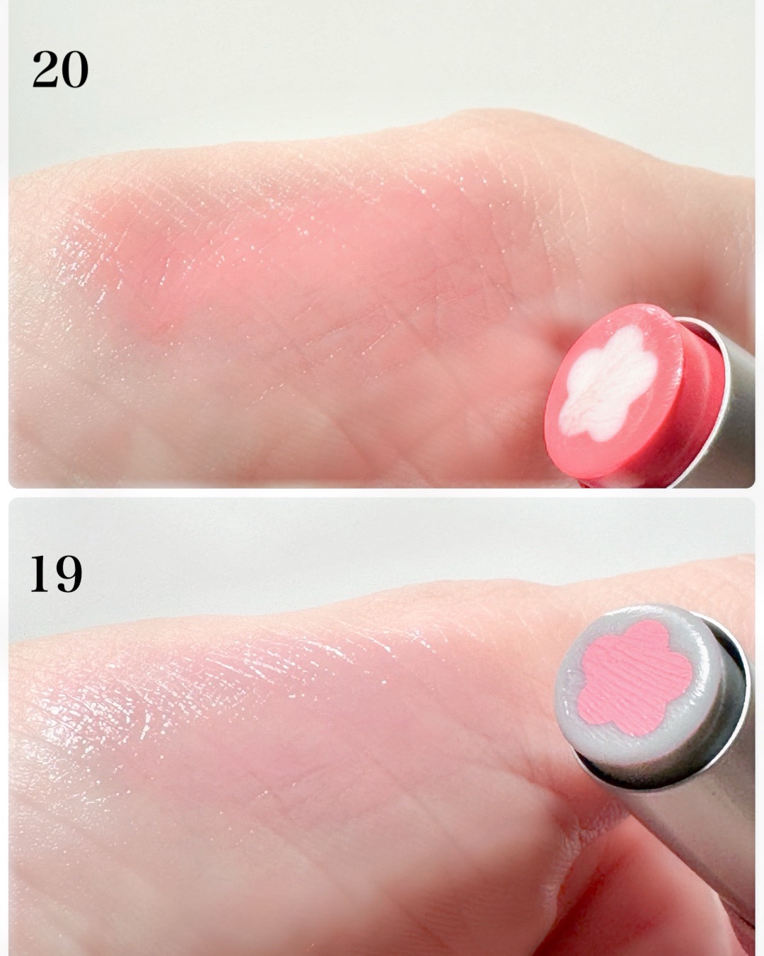 ザ ジューシーラスティングティント 38 クラウディベリー(ステッカー付き)/rom&nd/リップティントを使ったクチコミ（3枚目）