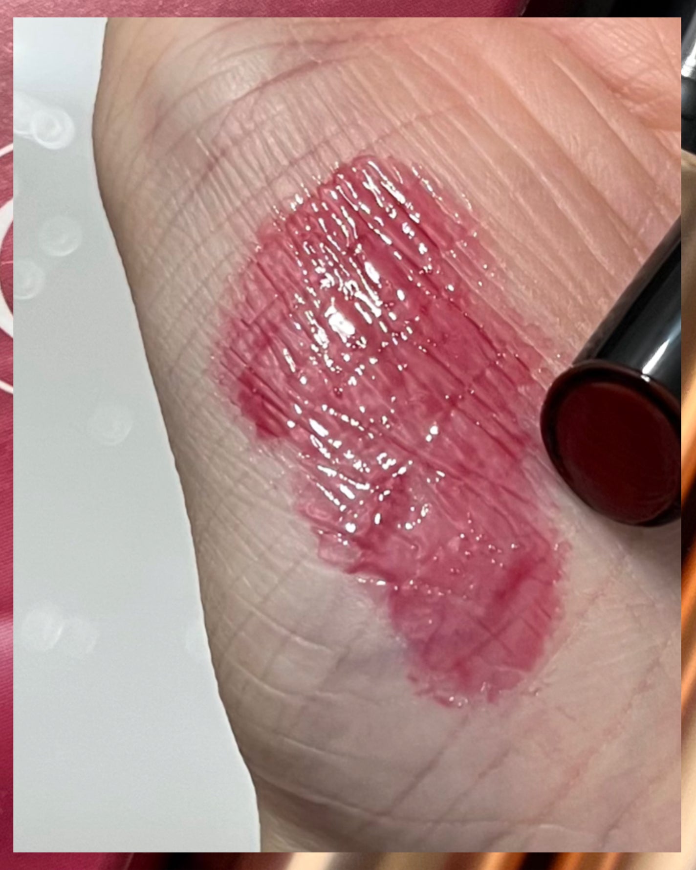 ゲットイットティントグレーズバーム/TONYMOLY/リップティントを使ったクチコミ(2枚目)