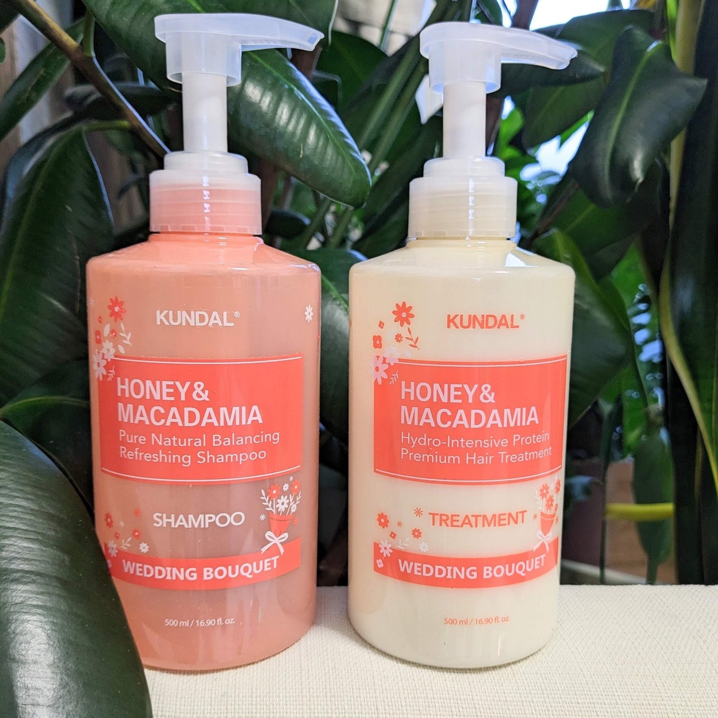 ハニー&マカデミア シャンプー&トリートメント『ウェディングブーケの香り』/KUNDAL/市販シャンプーを使ったクチコミ(7枚目)