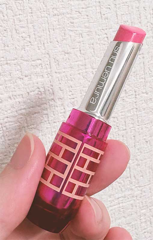 ルージュ アンリミテッド シアーシャイン/shu uemura/口紅を使ったクチコミ（1枚目）