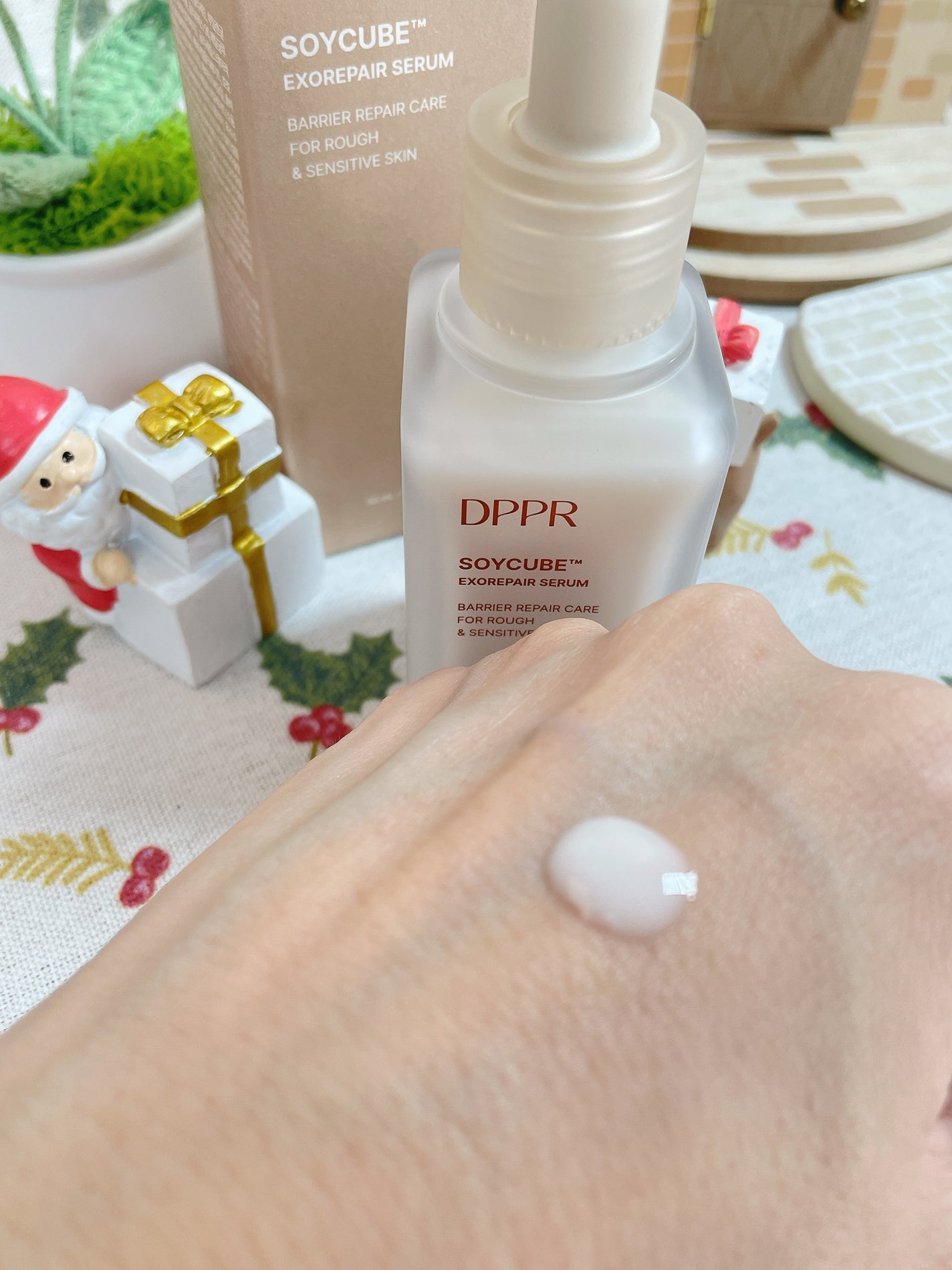 SOYキューブ豆乳セラム/DPPR/ブースター・導入液を使ったクチコミ(2枚目)