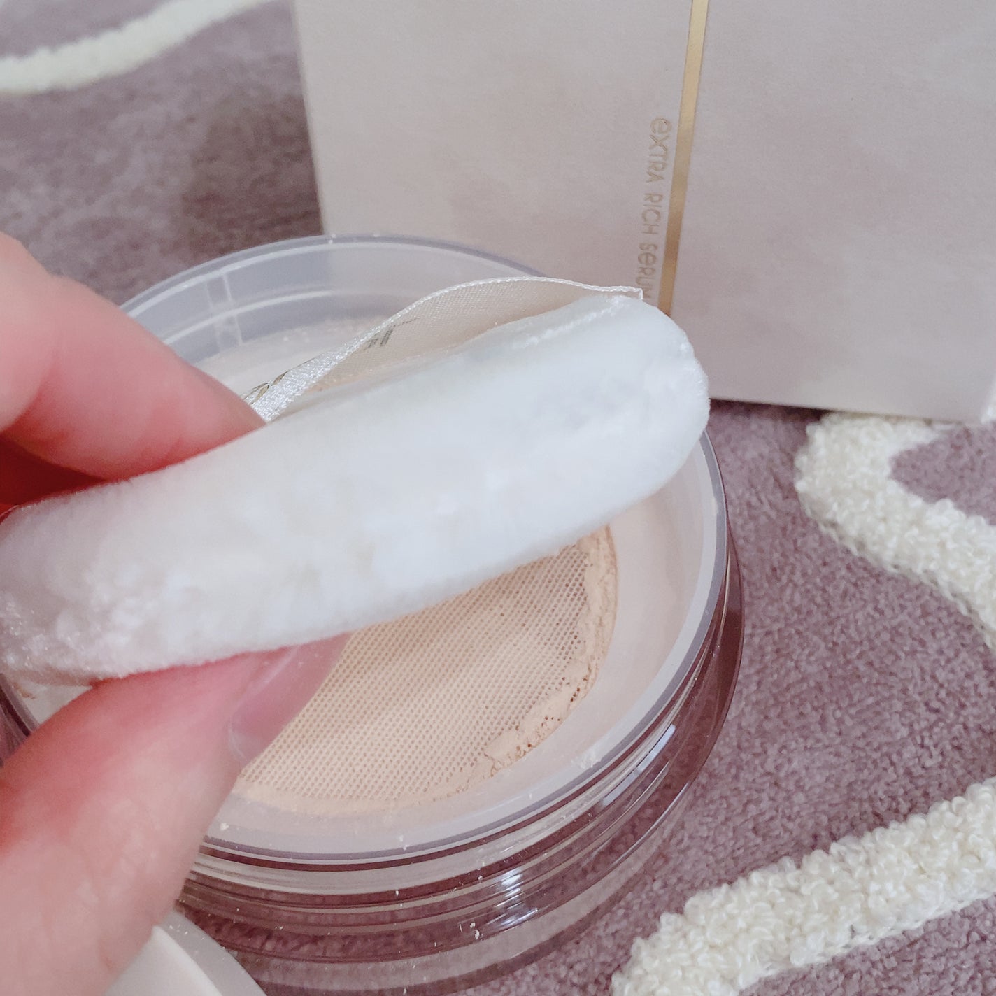 エクストラリッチ セラムインパウダー/excel/ルースパウダーを使ったクチコミ(2枚目)