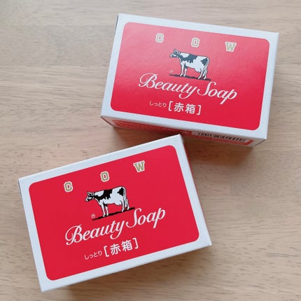 赤箱 (しっとり)/カウブランド/洗顔石鹸を使ったクチコミ(1枚目)