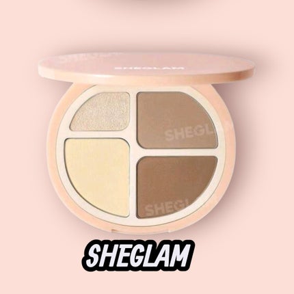 ハイライトコントゥアパレット/SHEGLAM/シェーディングを使ったクチコミ(1枚目)