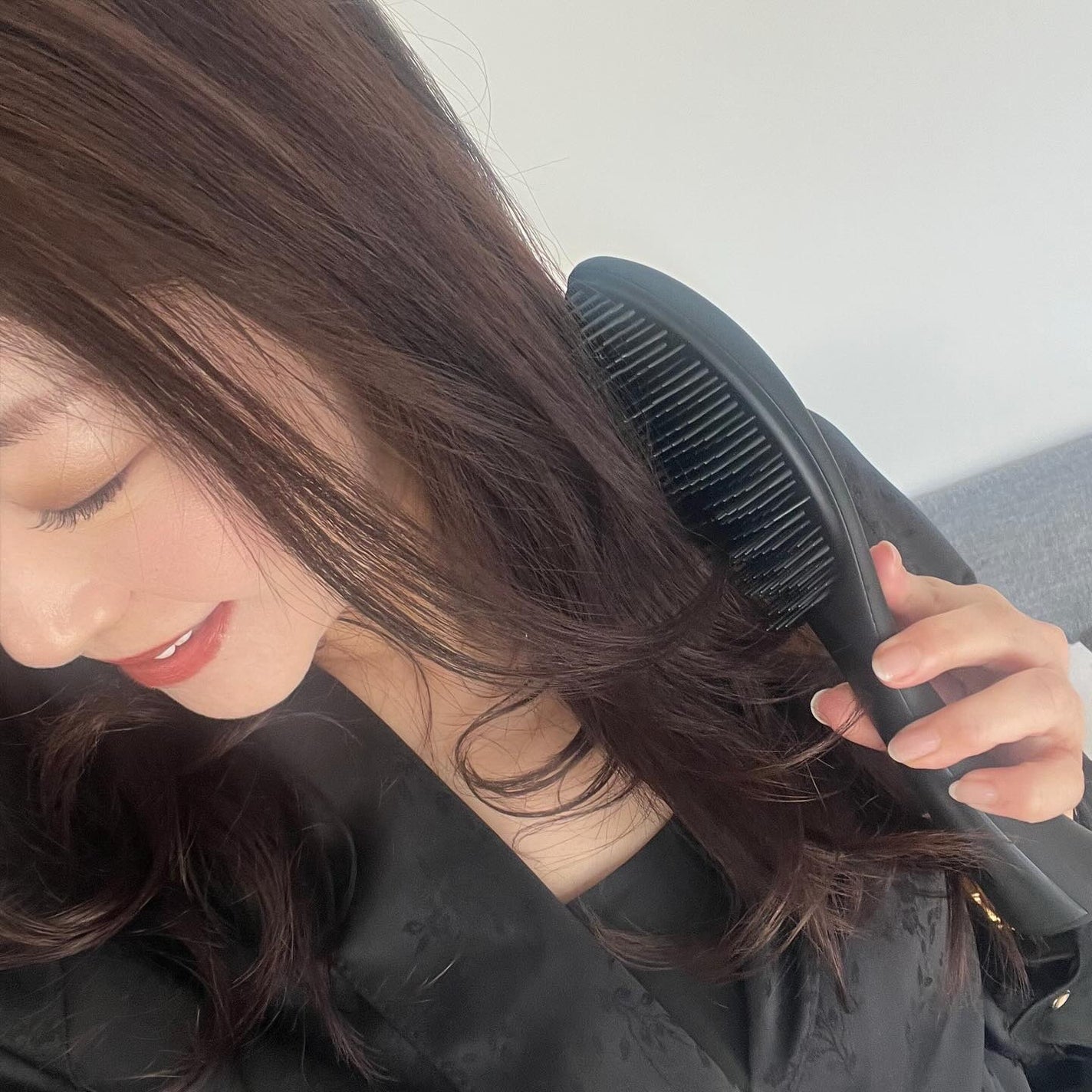 87saku ハナサク デタングリングブラシ/87saku/ヘアブラシを使ったクチコミ(4枚目)