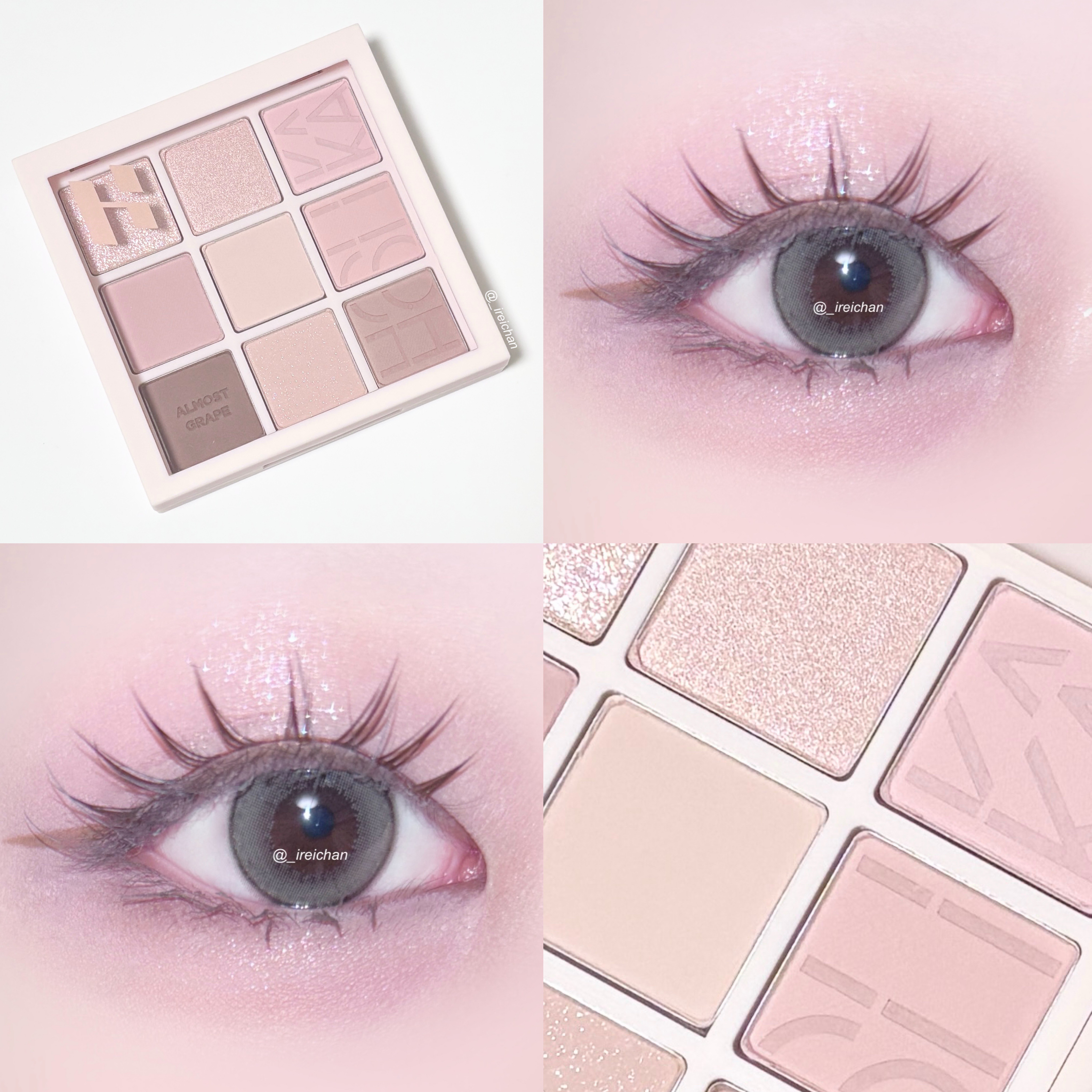 マイフェイブムードアイパレット 9カラー/HOLIKA HOLIKA/アイシャドウパレットを使ったクチコミ（1枚目）