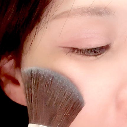 ハイライト・シェーディング用メイクブラシ/Kirei&co./メイクブラシを使ったクチコミ(3枚目)