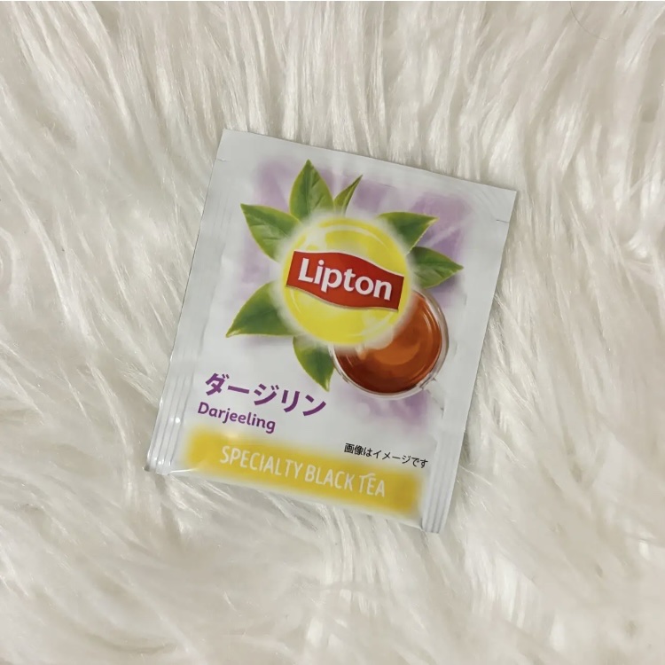 リプトン
ダージリン

♡ポイント♡
☑︎抗酸化要素として知られるポリフェノールであるタンニンやテアフラビンが豊富に含まれる
☑︎リラックス効果がある

#わたしに贈る癒し美容 