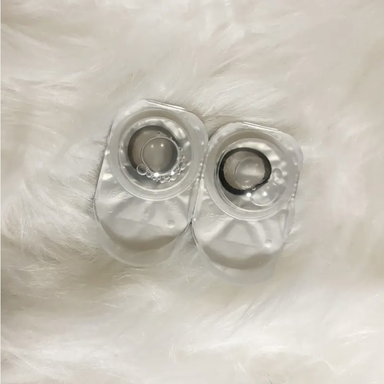 Flurry by colors 1day リングダークブラウン(キマグレネコ)/Flurry by colors/ワンデー（１DAY）カラコンを使ったクチコミ（2枚目）