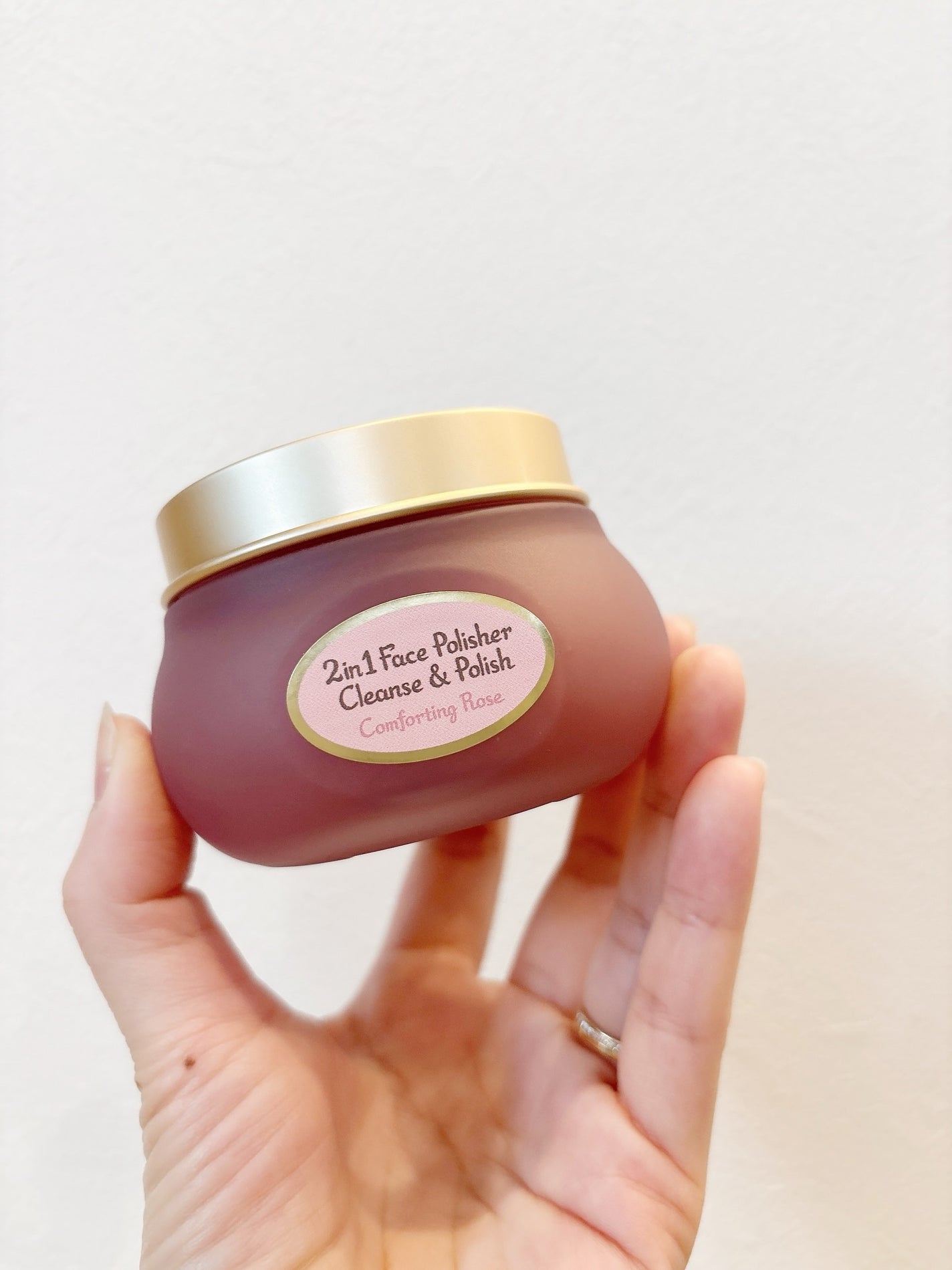 フェイスポリッシャー コンフォーティング・ローズ/SABON/スクラブ・ゴマージュを使ったクチコミ(2枚目)