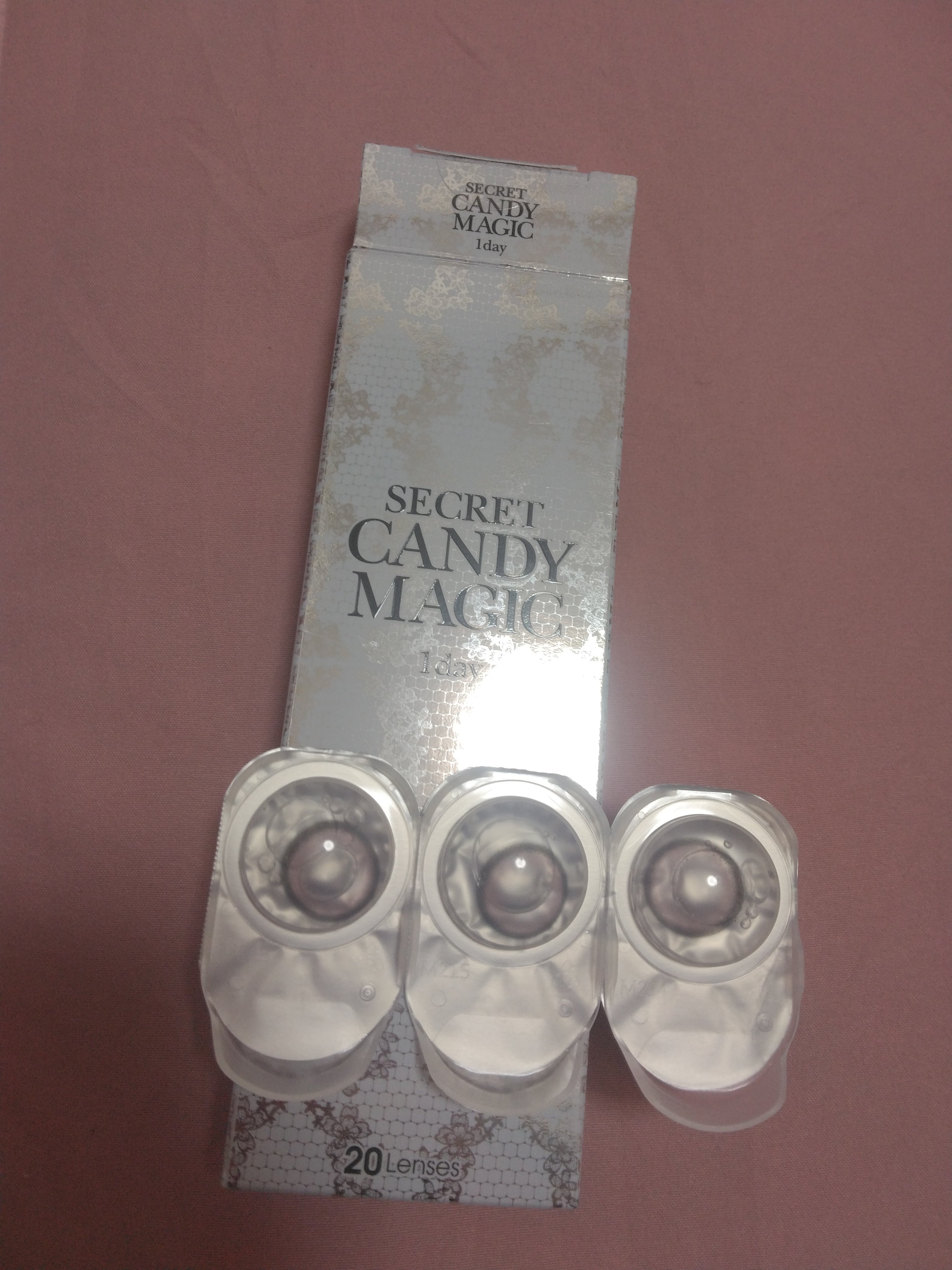 ベイビーモテコン ベイビーベイビー/モテコン/カラーコンタクトレンズを使ったクチコミ（3枚目）