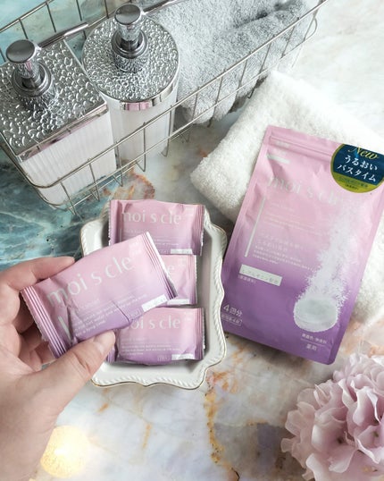 重炭酸入浴剤 moi s cle /アイリスオーヤマ/炭酸系入浴剤を使ったクチコミ(2枚目)