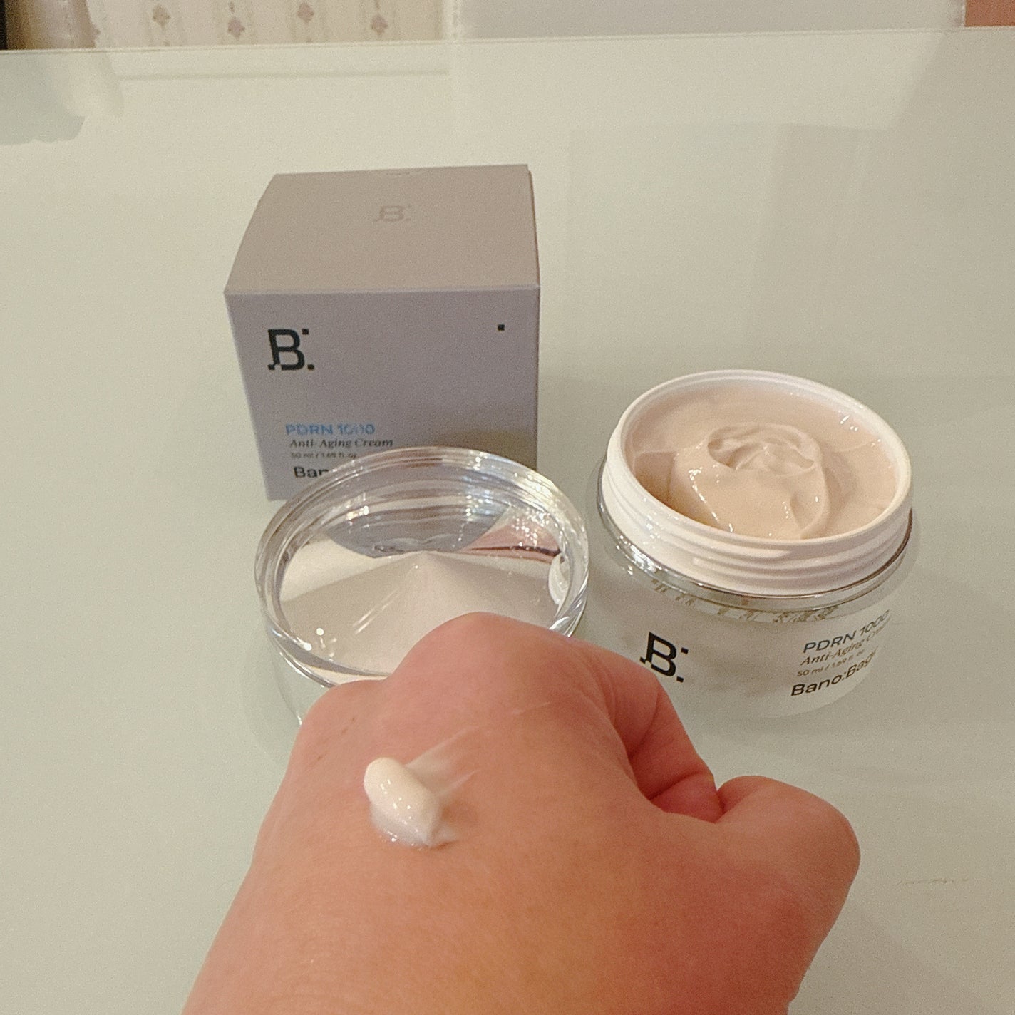 PDRNアンチエイジングクリーム/BANOBAGI/フェイスクリームを使ったクチコミ(2枚目)