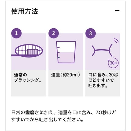 薬用リステリン クールミント ゼロ 低刺激タイプ/リステリン/マウスウォッシュ・スプレーを使ったクチコミ(4枚目)