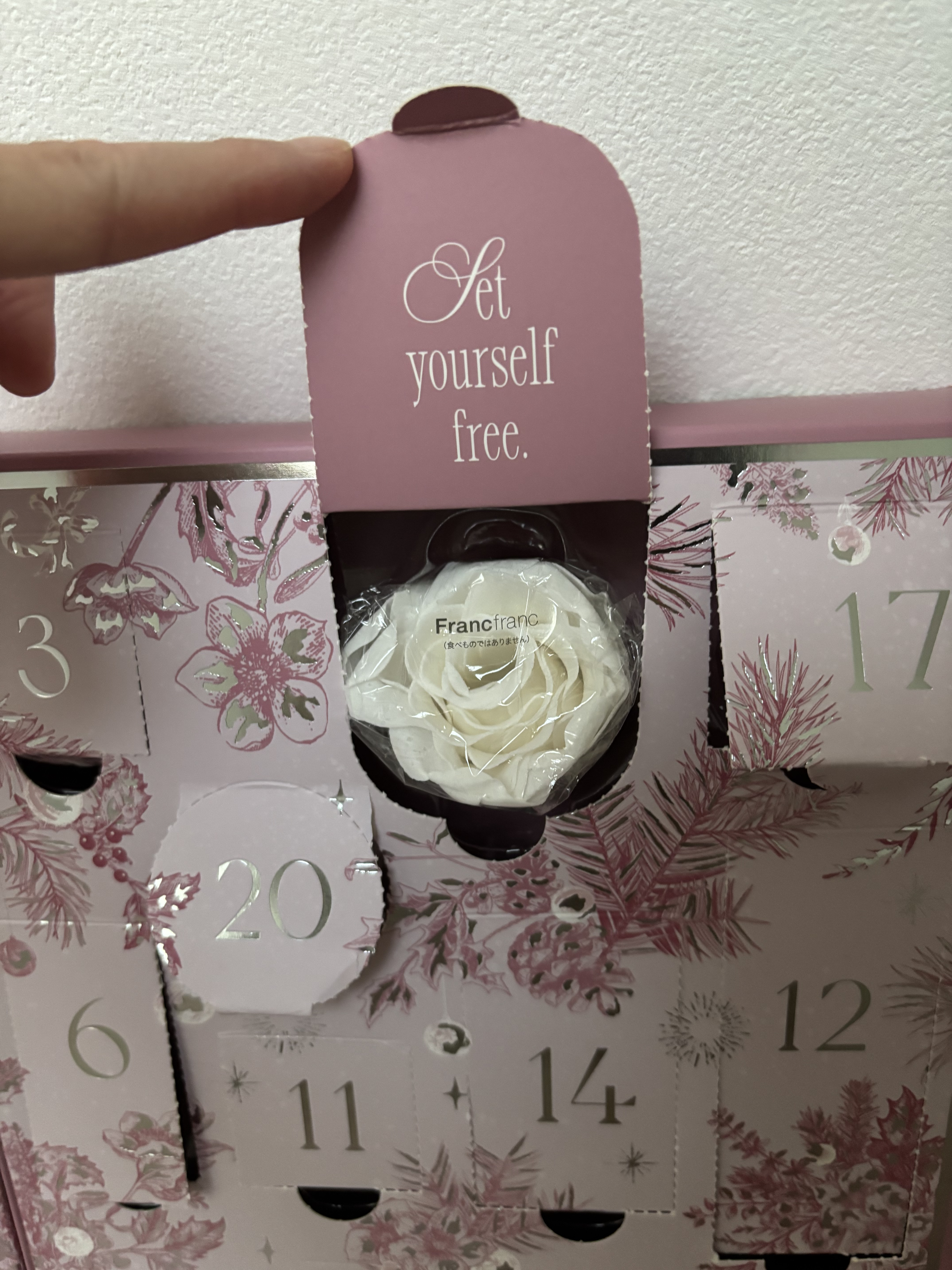 アドベントカレンダー M(ボディケアセット)/フランフラン/その他キットセットを使ったクチコミ（3枚目）