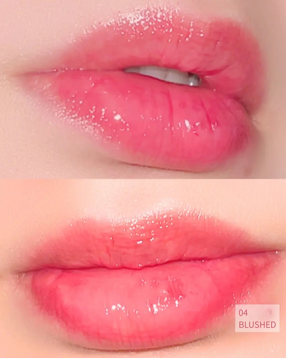 サテンリップグレイズ/thim/リップグロスを使ったクチコミ（3枚目）