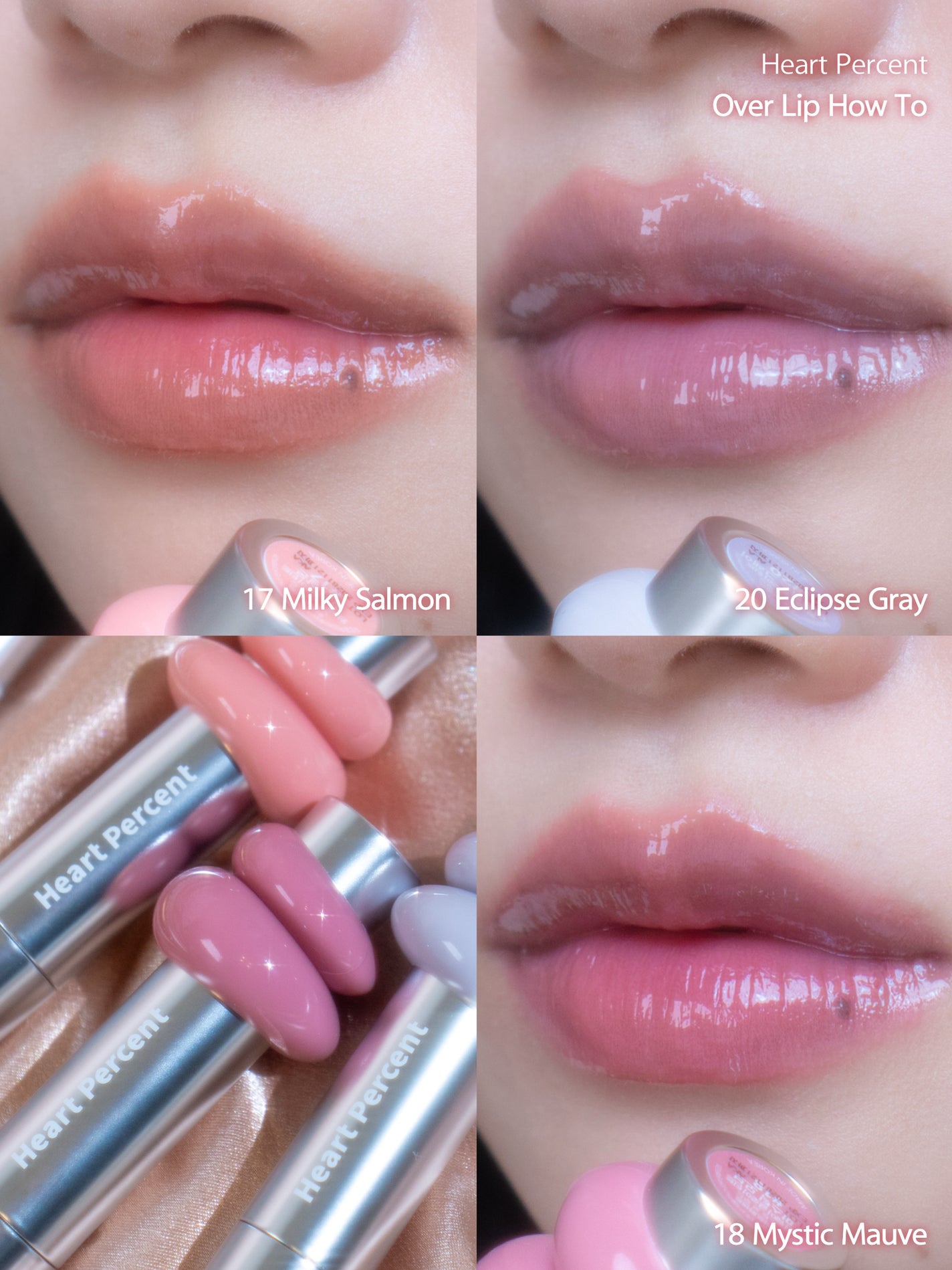 ドットオンムードワンウェイグロイティント/Heart Percent/リップティントを使ったクチコミ(1枚目)