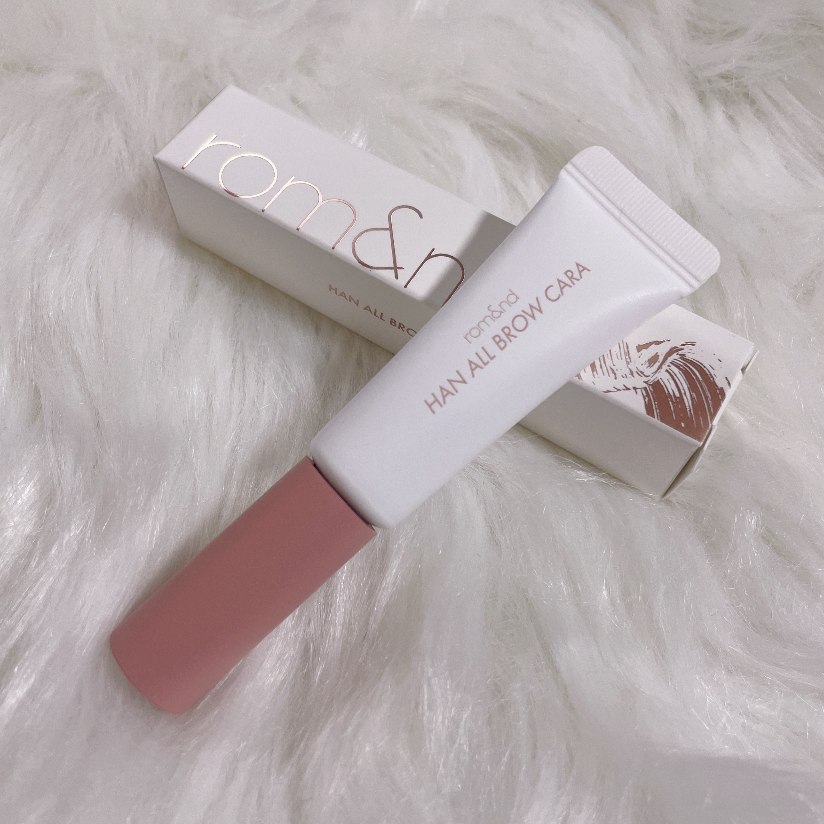 ハンオールブロウカラ/rom&nd/眉マスカラを使ったクチコミ（2枚目）