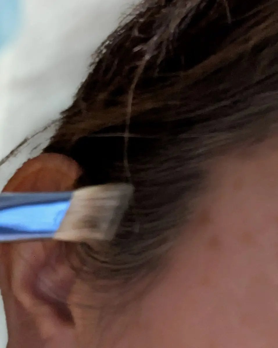 ヘアコンシーラーパレット&アーティスト デュアルブラシ/odiD/その他スタイリングを使ったクチコミ(4枚目)