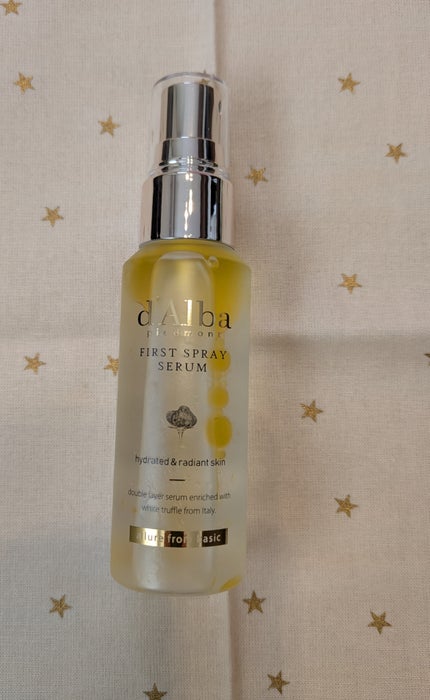 ダルバ ホワイトトリュフファーストスプレーセラム/ダルバ/ミスト状化粧水を使ったクチコミ(1枚目)