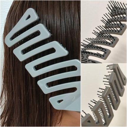 乾きやすいブローブラシ/DAISO/ヘアブラシを使ったクチコミ(2枚目)