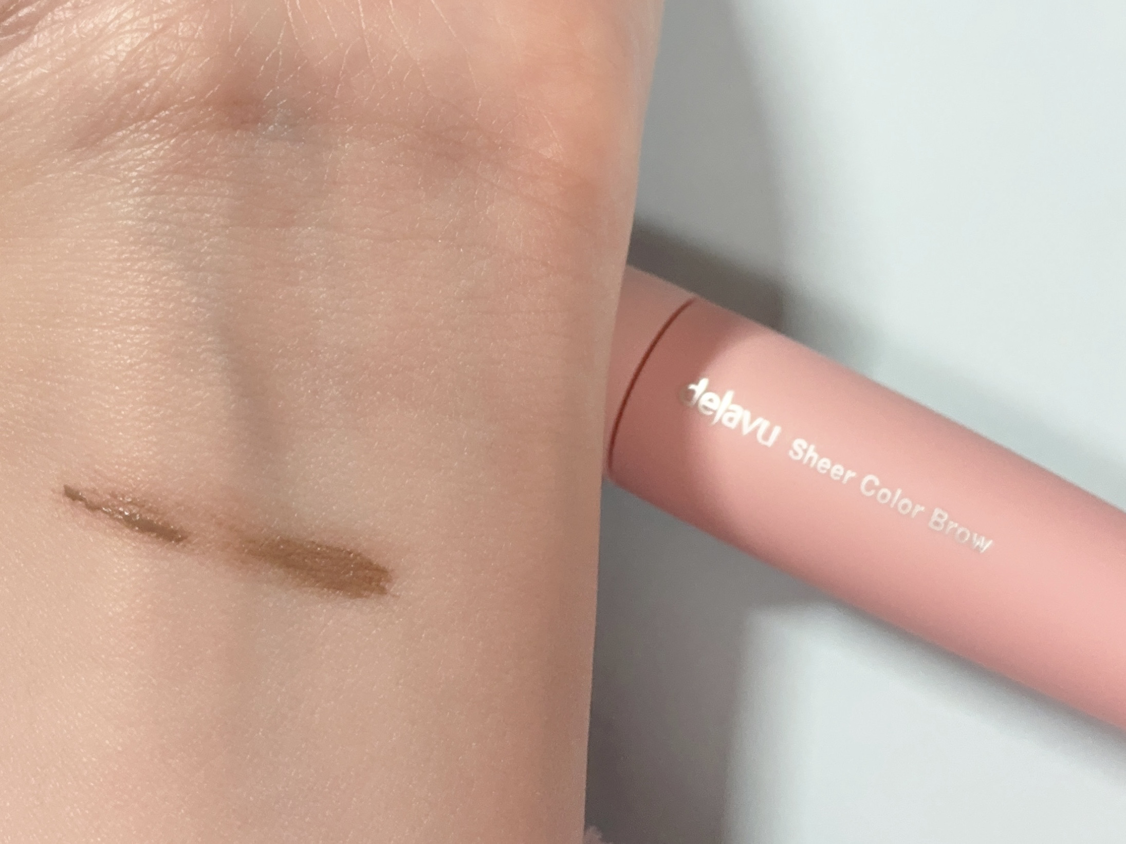 シアーカラーブロウ/デジャヴュ/眉マスカラを使ったクチコミ（3枚目）