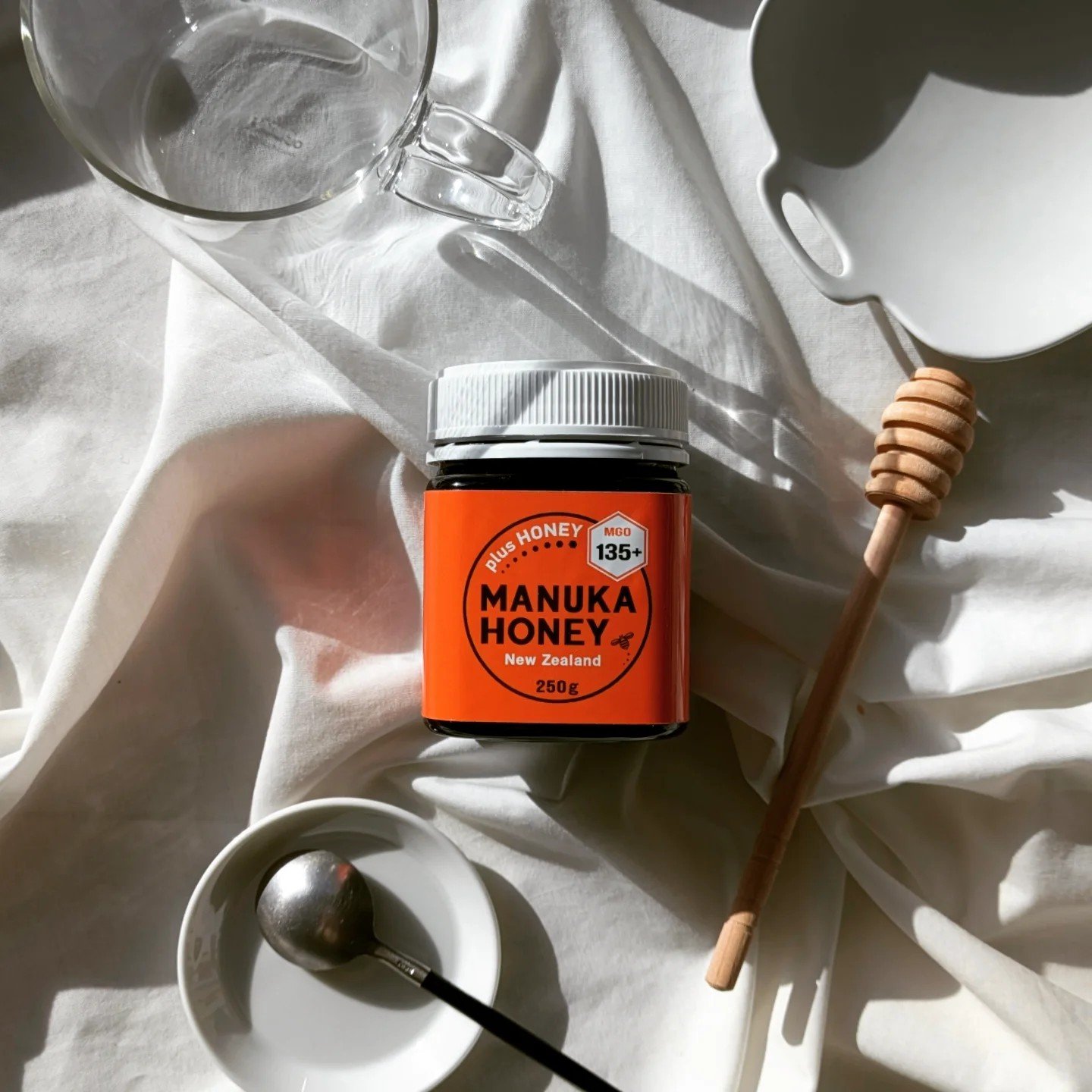 マヌカハニー MGO135+/plusHONEY/食品を使ったクチコミ（1枚目）