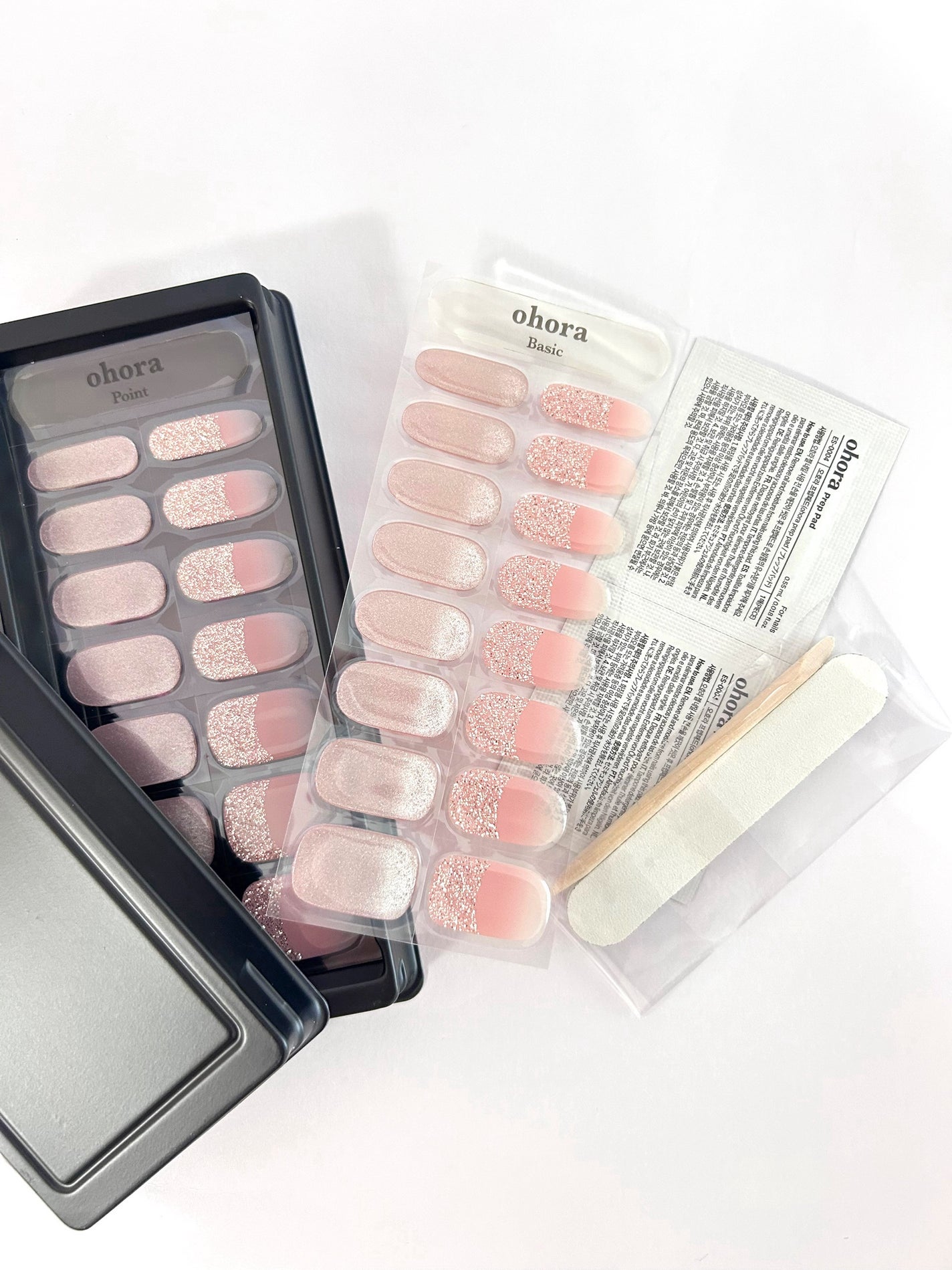 セミキュアジェルネイル(ハンド)/ohora/ネイルシールを使ったクチコミ(3枚目)