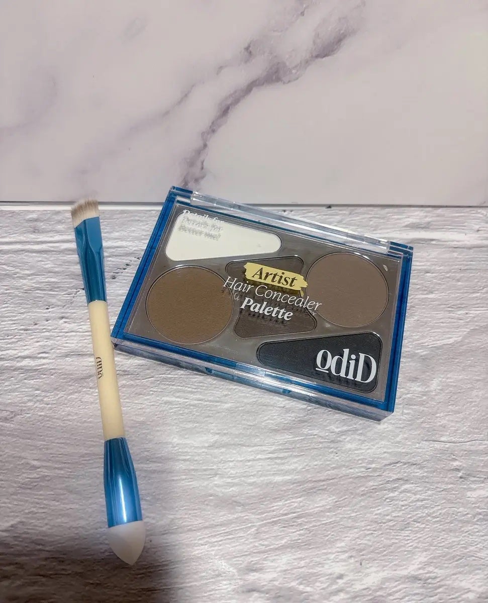 アーティストライン ヘアコンシーラーパレット/odiD/その他スタイリングを使ったクチコミ(1枚目)