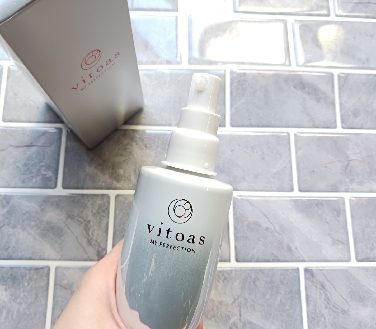 マイパーフェクション ブライトニング&リンクル/vitoas/オールインワン化粧品を使ったクチコミ(2枚目)