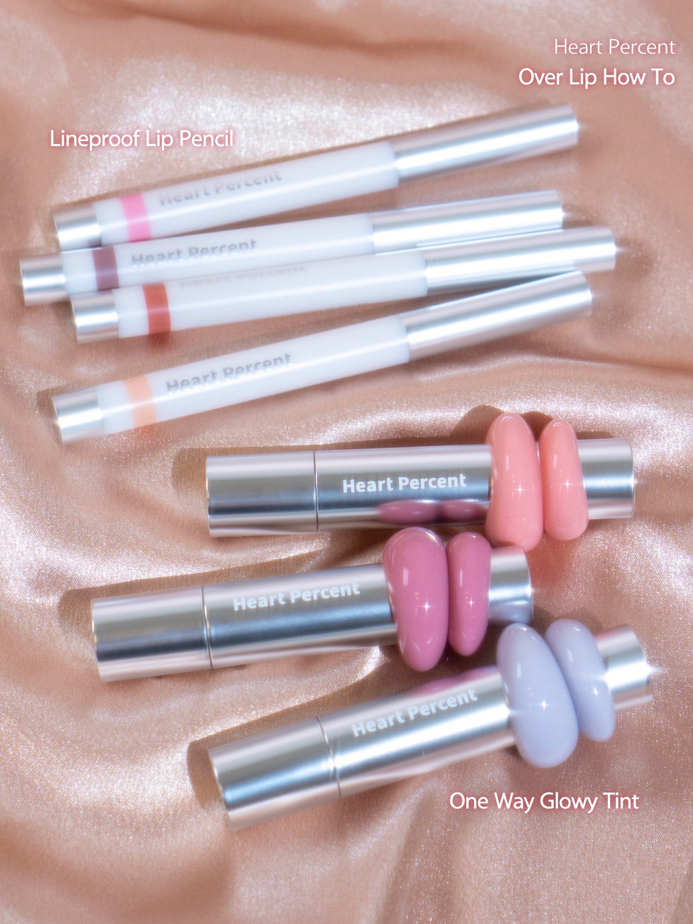 ドットオンムードワンウェイグロイティント/Heart Percent/リップティントを使ったクチコミ(2枚目)