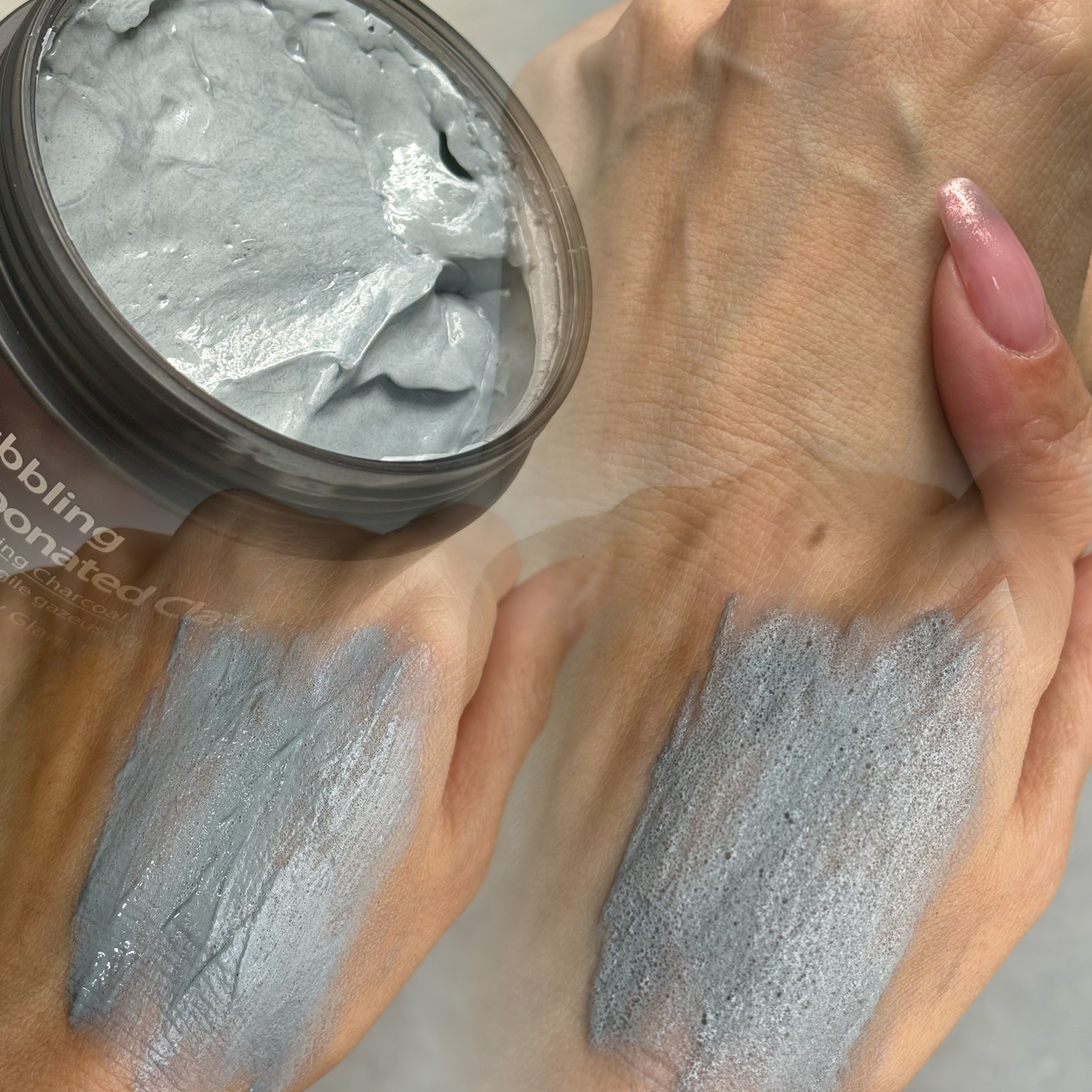 GLAM UP炭酸泡クレイマスク/GLAM UP/洗い流すパック・マスクを使ったクチコミ（3枚目）