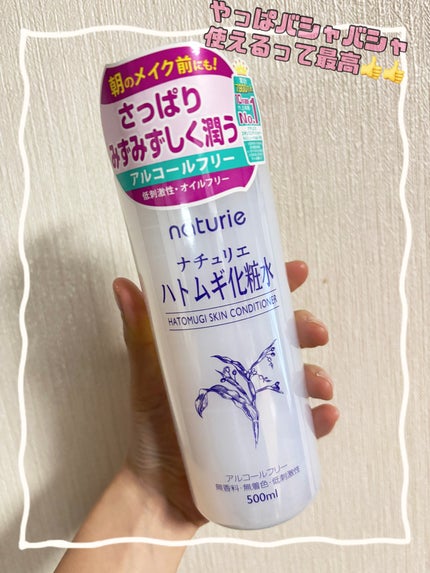 ハトムギ化粧水(ナチュリエ スキンコンディショナー R )/ナチュリエ/化粧水を使ったクチコミ(1枚目)