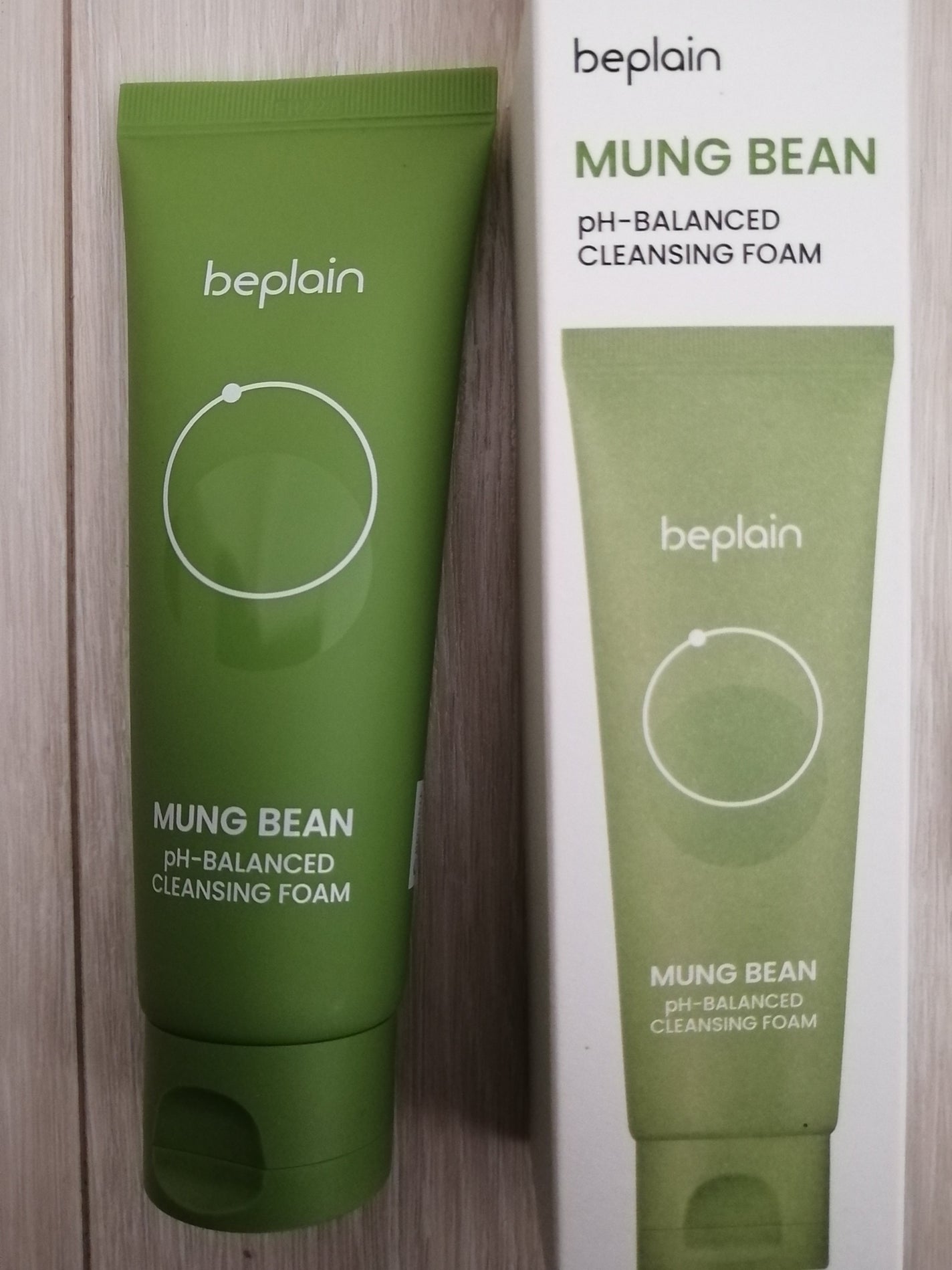 緑豆弱酸性洗顔フォーム/beplain/洗顔フォームを使ったクチコミ(1枚目)