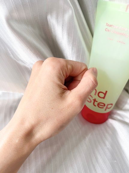ティーツリージェルクレンジングオイル/KindStep/クレンジングジェルを使ったクチコミ(5枚目)