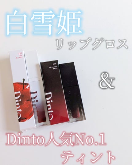 ブラーグロイリップティント/Dinto/リップティントを使ったクチコミ(1枚目)