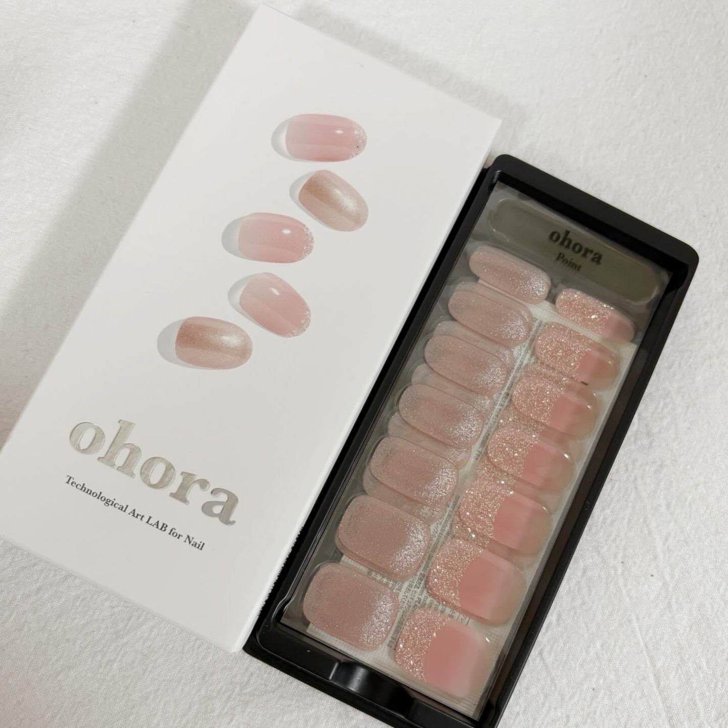 セミキュアジェルネイル(ハンド)/ohora/ネイルシールを使ったクチコミ(1枚目)