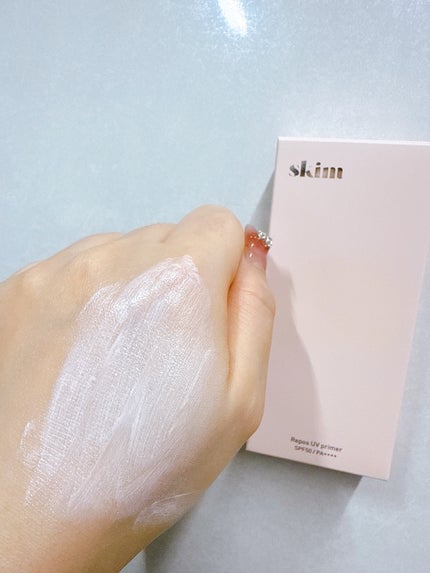 skim ルポ UVプライマー のクチコミ「リニューアルに伴い☝🏻😊
従来のピンクベージュの⾊味から
パープルカラーへ変更されたみたいです.....」(3枚目)