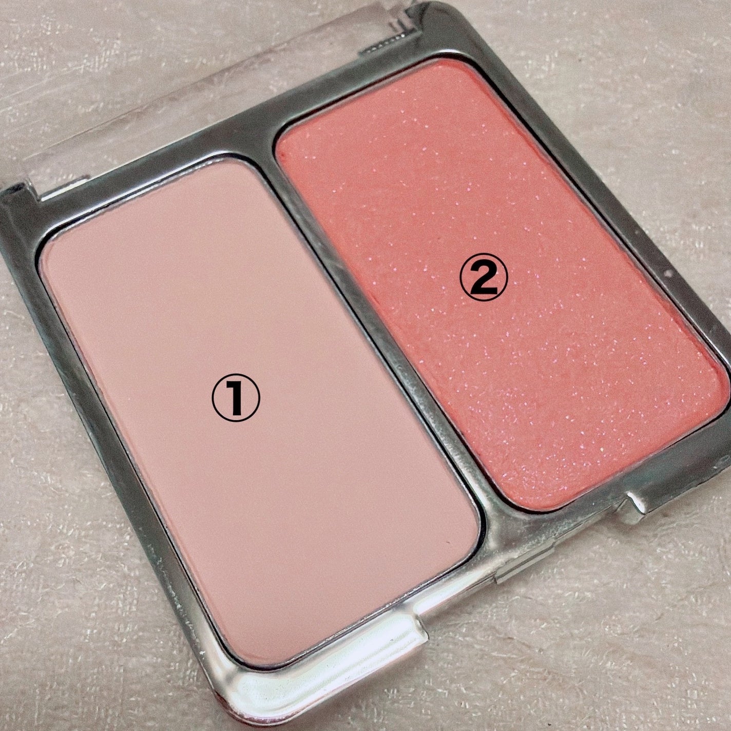 デュアルチーク/2aN/パウダーチークを使ったクチコミ(2枚目)